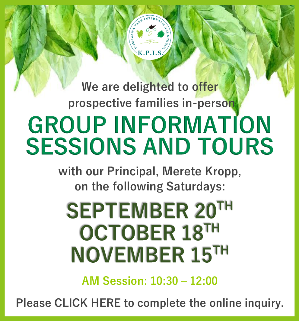INFORMATION SESSIONS